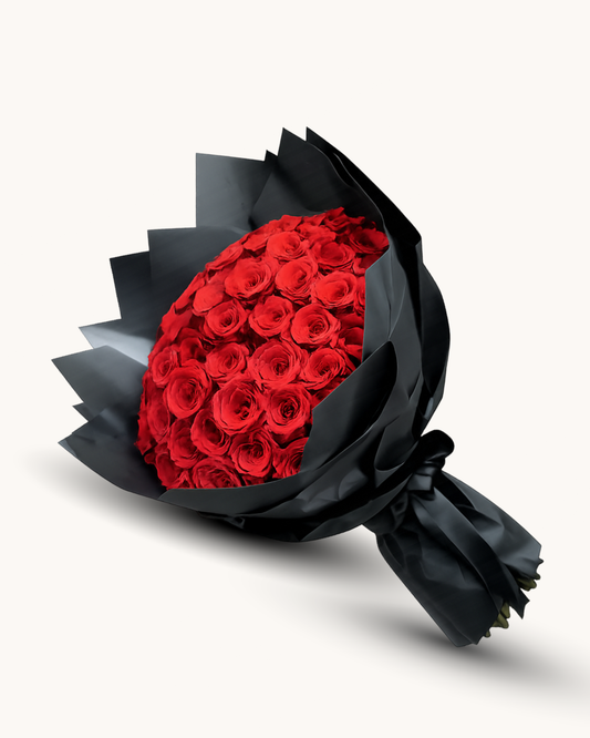 50 Red Roses Bouquet